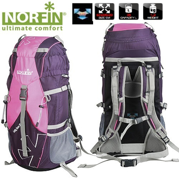 Рюкзак Norfin Lady Rose 35 NFL - Рюкзаки и сумки - Туристические - Магазин туристических палаток svetlozar.ru